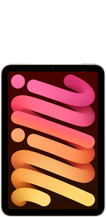 Vue avant d’un iPad mini