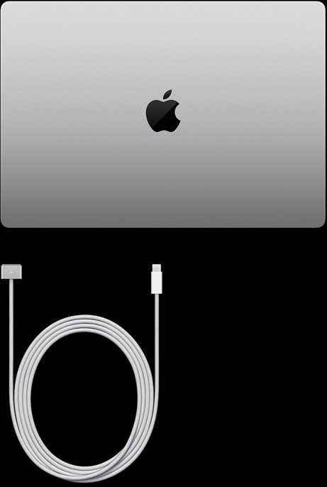 16" MacBook Air und USB‑C auf MagSafe 3 Kabel