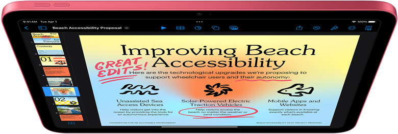 Keynote auf dem iPad