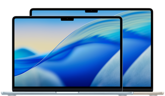 MacBook Air 13-inch and 15-inch
